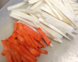 めんつゆで簡単！大根の皮のきんぴら作り方1写真