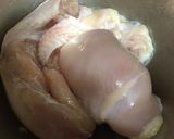 簡単!鶏ハム。塩のみの味付けです。作り方3写真