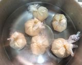 きな粉の茶巾パンナコッタ作り方4写真