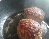ワインに合う♪肉々しいハンバーグ作り方9写真
