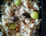 3:3:1:1のかやくご飯の味付け作り方6写真