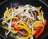 簡単！クレソンときのこの味噌ワインソテー作り方2写真