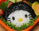 黒猫キティのハロウィン弁当（キャラ弁）作り方13写真