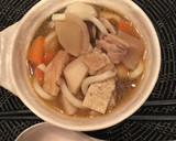 簡単で本格的☆ごま油香る うどん鍋作り方7写真
