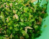 小麦粉との相性goodの和風大根葉サラダ作り方5写真