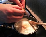 男飯！サーモンとクリームチーズのペンネ作り方4写真