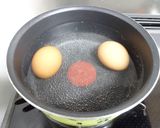 綺麗に剥ける！とろ～り半熟ゆで卵♪作り方4写真