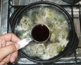 牛蒡と肉団子鍋♪簡単肉団子スープ作り方7写真