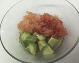 アボカド·チキン·グレープフルーツサラダ作り方2写真