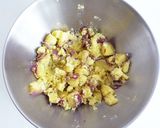 揚げずに揚げ焼き さつまいもコロッケ作り方2写真