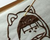 おそ松さん★ 簡単 ★ チョコプレート作り方7写真