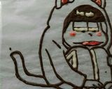 おそ松さん★ 簡単 ★ チョコプレート作り方8写真