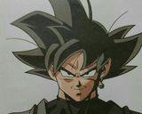 ドラゴンボール ★ チョコプレート作り方1写真