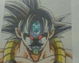 ドラゴンボール ★ チョコプレート作り方2写真