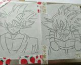 ドラゴンボール ★ チョコプレート作り方4写真