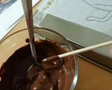 ドラゴンボール ★ チョコプレート作り方5写真
