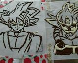 ドラゴンボール ★ チョコプレート作り方8写真