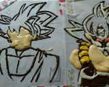 ドラゴンボール ★ チョコプレート作り方10写真