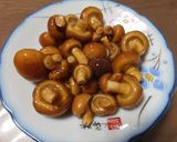 なめこと、トロロ昆布の炒め和え作り方1写真