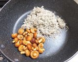 なめこと、トロロ昆布の炒め和え作り方4写真