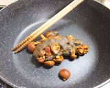 なめこと、トロロ昆布の炒め和え作り方6写真
