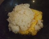 休日のブランチ☆香草＆黒酢チャーハン作り方6写真
