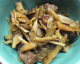 簡単！ごぼうと牛すじ肉のしぐれ煮作り方14写真