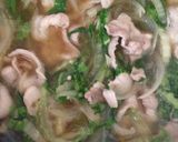 簡単な豚バラたっぷり肉うどん作り方3写真