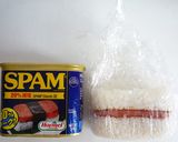 缶で型取り ハワイアンスパムおむすび作り方8写真