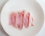 電子レンジで　簡単カルボナーラ丼作り方1写真