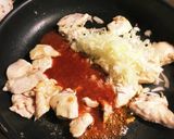 簡単!海老チリ風・鶏むね肉作り方3写真
