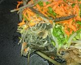 お肉に塩こしょうをしてすき焼き作り方8写真