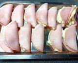 コストコのマッシュポテトでハムサンド♡作り方3写真