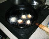 材料2つ♫♬　もちもち豆腐ドーナツ作り方3写真