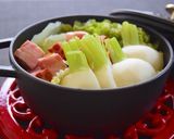 ストウブでかぶと白菜のスープ煮作り方4写真
