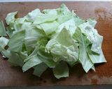 キャベツと卵のサラダ作り方1写真