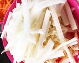野菜たっぷりしりしりwithベーコン作り方3写真