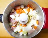 鍋に♪作り置き☆豆腐入り鶏団子（冷凍可）作り方3写真