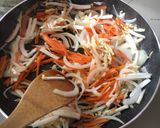 野菜たっぷりしりしりwithベーコン作り方5写真