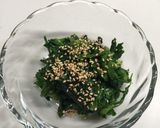 胡麻香る春菊のお浸し(⁎˃ᴗ˂⁎)作り方3写真