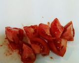 お豆の入った酸辣湯作り方2写真