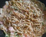 絶妙！！大磯屋キムチクリーム焼そば作り方5写真