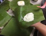 インドネシア♡バナナの葉で包んだバナナ餅作り方8写真