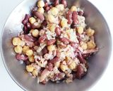 ひよこ豆とレッドキドニーとツナのサラダ作り方7写真