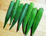豆腐とオクラの胡麻マヨサラダ♡作り方1写真