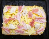 朝食&ランチ♪クロックムッシュ風トースト作り方4写真