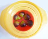 電子レンジで皮ごと　いちじくのコンポート作り方3写真