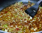 脱マンネリ！ピリ辛 麻婆あんかけ炒飯作り方6写真
