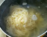 アヒージョで茄子のオイルパスタ作り方3写真