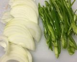 豚肉と野菜の豆板醤炒め作り方1写真